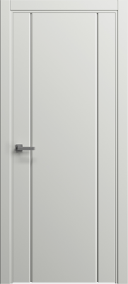 Межкомнатная дверь ORIGINAL 03 Монохромный кортекс, (58) Белый улун, 600/700/800*2000 мм.